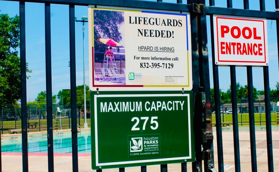 bad news today on public pools in houston