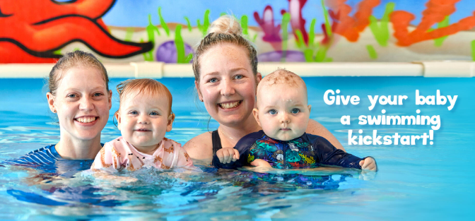 a guide for your baby's first swim lessons